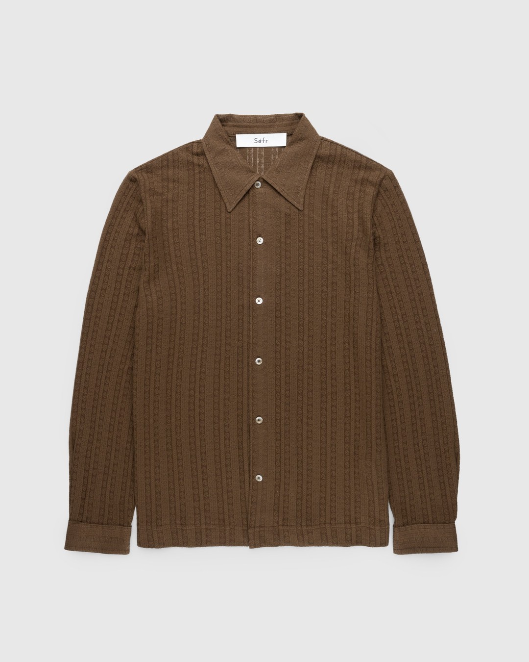 S fr Ripley Shirt Espresso Medallion Highsnobiety Shop